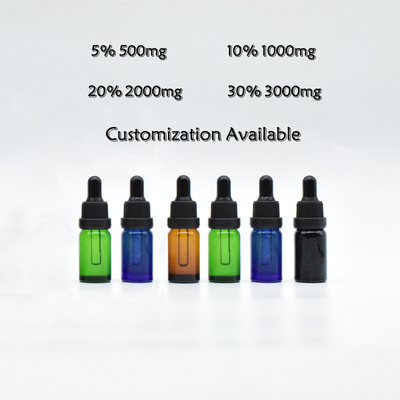 Tinktur-Öl  CBD des Isolat-99,9% CBD Öl-Angst-Verringerung