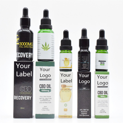 Breites Öl THC Soem-ODM Spektrum-CBD frei für gesunde Sorgfalt 500mg 1000mg