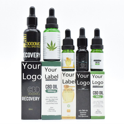 Breites Öl THC Soem-ODM Spektrum-CBD frei für gesunde Sorgfalt 500mg 1000mg