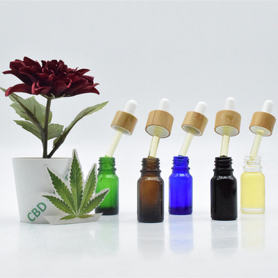 Sativatinktur-Öl-Schmerz-des Steuer10ml 20ml Öl der blatt-Blumen-CBD Schwarz-Tropfenzähler-Glasder flaschen-CBD