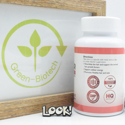 Sprödes Nagel-Biotin-Vitamin ergänzt Kapseln BRC ISO 60