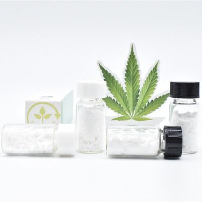 Weißes auflösbares CBD Pulver-Aluminiumverpacken