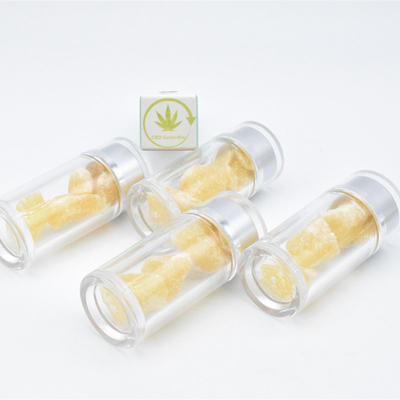 Hanf-Anlagen extrahierten CBD-Isolat-Wachs 80% 95% für das betupfende Rauchen