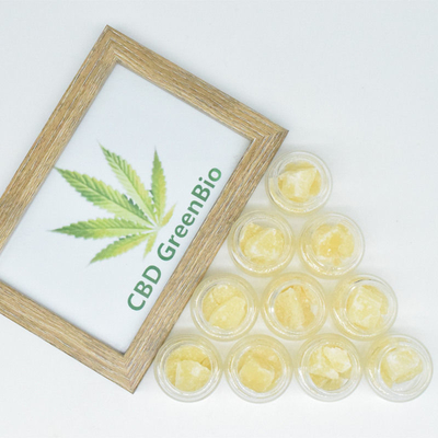Reines CBD Wachs 95% der Hanf-Blumen-Extraktions-für den betupfenden HPLC geprüft