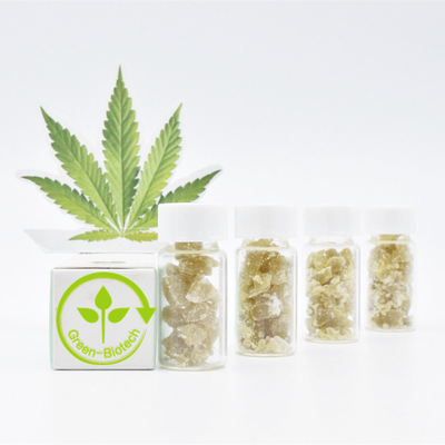 Glasflasche reiner Cbd-Krümel-organische Hanf-Wachs-Druck-Verringerung