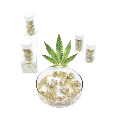Glasflasche reiner Cbd-Krümel-organische Hanf-Wachs-Druck-Verringerung