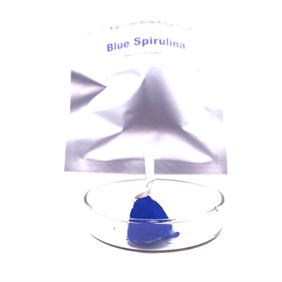 Blaues Spirulina Phykokyanin-Pulver-wasserlösliches Nahrungsmittelgetränkepigment E18 E25