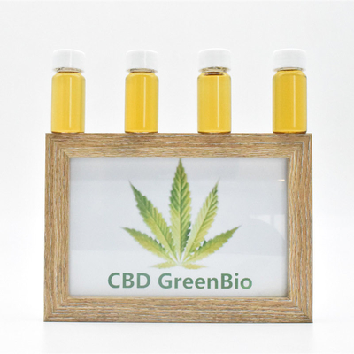 Reines organisches CBD-Destillat-Öl THC freies 80% für Hilfsdas schlafen