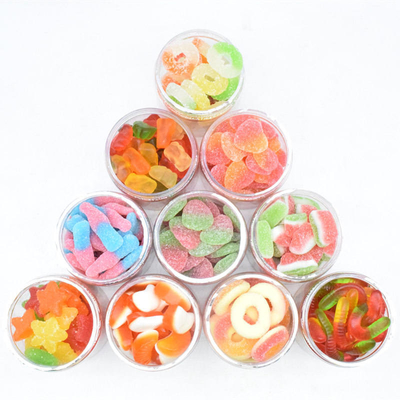 Essbares organisches CBD gummiartig