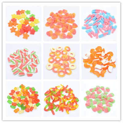 Essbares organisches CBD gummiartig